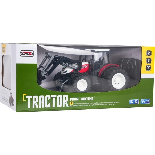 Red R/C Tractor With Tour