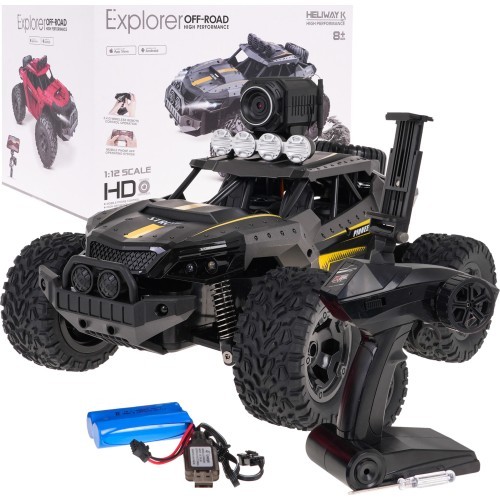 Игрушечная машинка MEGA Crawler PIONEER с камерой, серая