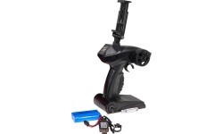 MEGA Crawler PIONEER žaislinis automobilis su kamera, pilkas