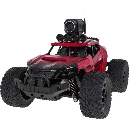 MEGA Crawler PIONEER su kamera, raudonas