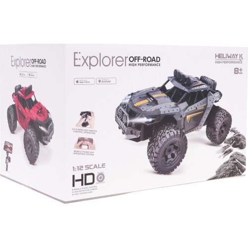 MEGA Crawler PIONEER с камерой, красный