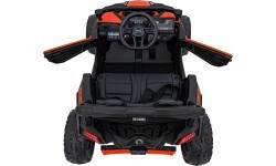 Электромобиль квадроцикл Can-Am Maverick, оранжевый