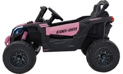Электромобиль квадроцикл Can-Am Maverick, розовый