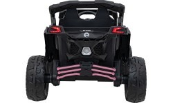 Электромобиль квадроцикл Can-Am Maverick, розовый