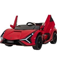 Elektromobilis Lamborghini SIAN, raudonas