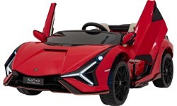 Elektromobilis Lamborghini SIAN, raudonas