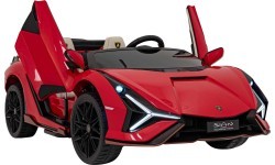 Elektromobilis Lamborghini SIAN, raudonas