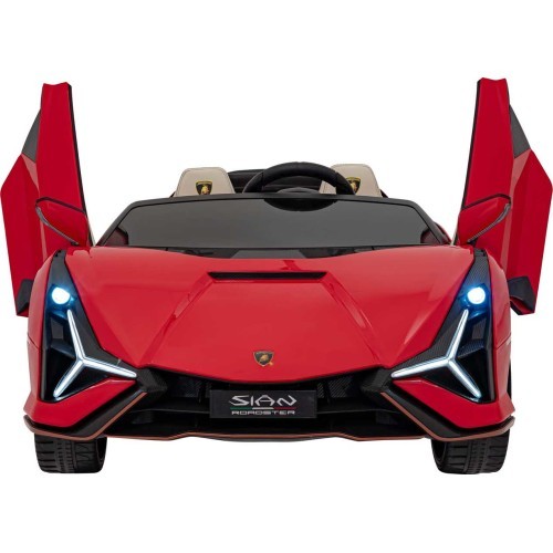 Elektromobilis Lamborghini SIAN, raudonas