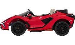 Электромобиль Lamborghini SIAN, красный