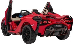 Elektromobilis Lamborghini SIAN, raudonas