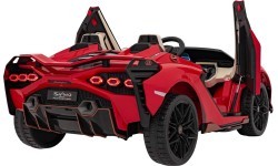 Электромобиль Lamborghini SIAN, красный