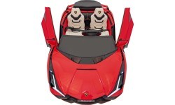 Электромобиль Lamborghini SIAN, красный