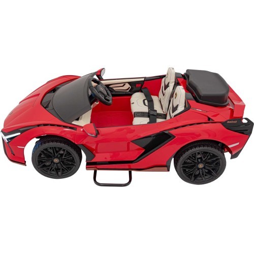 Elektromobilis Lamborghini SIAN, raudonas
