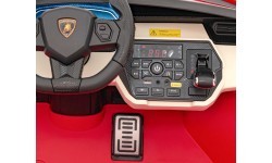 Электромобиль Lamborghini SIAN, красный