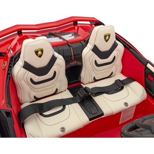 Электромобиль Lamborghini SIAN, красный