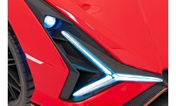 Электромобиль Lamborghini SIAN, красный