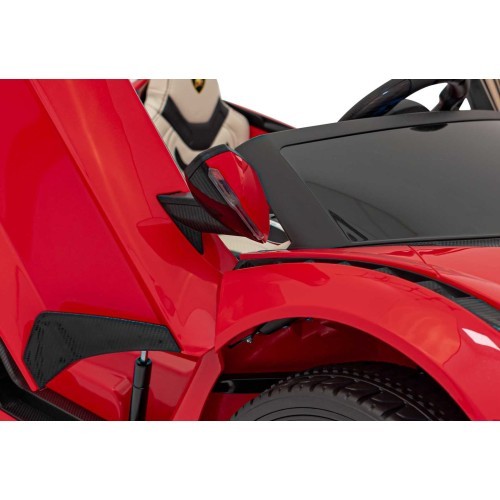 Электромобиль Lamborghini SIAN, красный