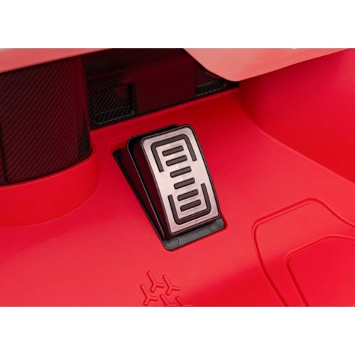 Электромобиль Lamborghini SIAN, красный