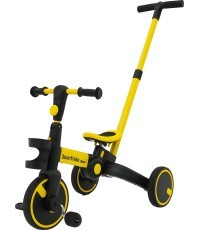 Triratis Happy Bike 3in1 Sportrike, geltonas