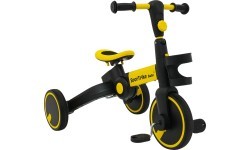 Triratis Happy Bike 3in1 Sportrike, geltonas