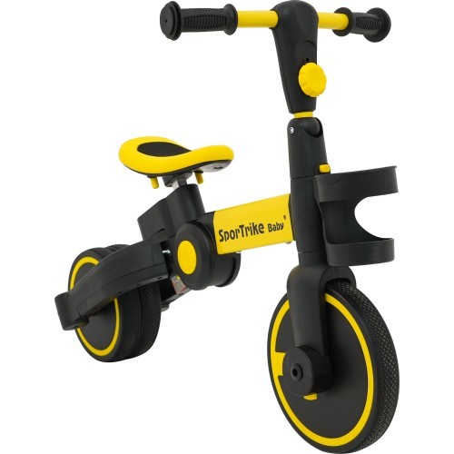 Triratis Happy Bike 3in1 Sportrike, geltonas