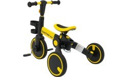 Triratis Happy Bike 3in1 Sportrike, geltonas