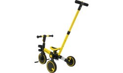 Triratis Happy Bike 3in1 Sportrike, geltonas