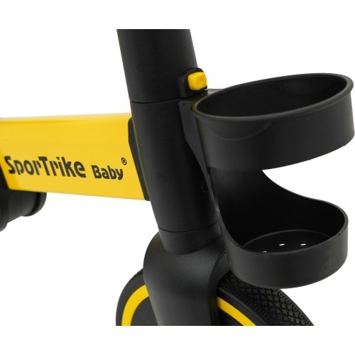 Трёхколёсный велосипед Happy Bike 3in1 Sportrike, жёлтый