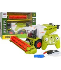 Nuotoliniu būdu valdomas kombainas Harvester 1:24, žalias