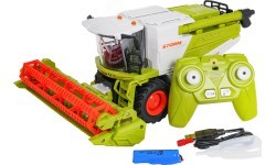 Nuotoliniu būdu valdomas kombainas Harvester 1:24, žalias
