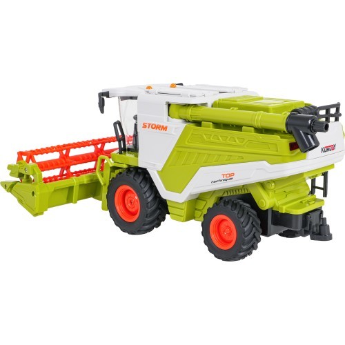 Nuotoliniu būdu valdomas kombainas Harvester 1:24, žalias