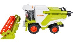 Nuotoliniu būdu valdomas kombainas Harvester 1:24, žalias