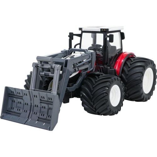 Tractor + Bulldozer R/C 1:24 Red