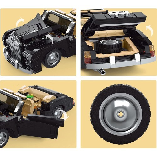 Retro Car Block Set 1096 pieces.