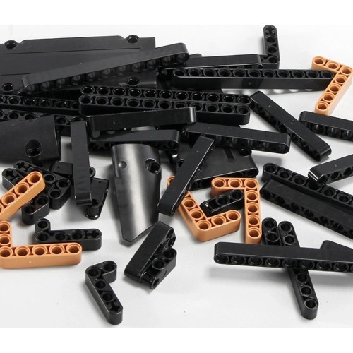Off-road Car Block Set 1722 pcs. Black