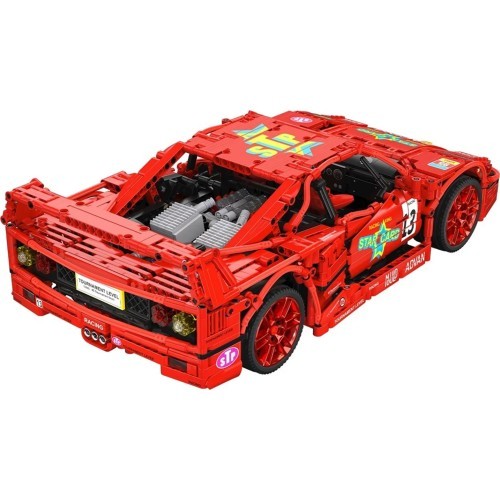 Sports Car Block Set 2688 pieces. Red