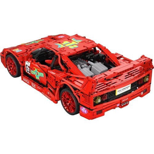 Sports Car Block Set 2688 pieces. Red