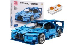 Car Block Set 523 pieces. Blue