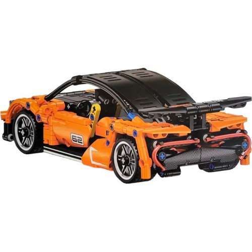 Sports Car Block Set 491 pcs. Orange