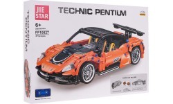 Sports Car Block Set 491 pcs. Orange