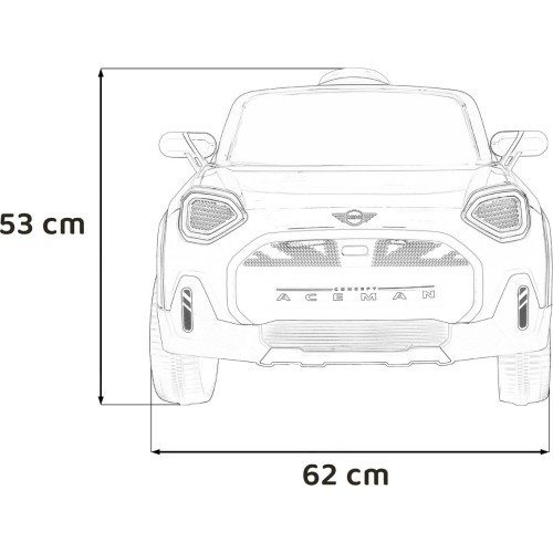 Mini Concept Aceman vehicle Blue