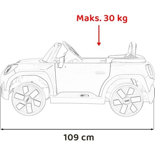 Электромобиль Mini Concept Aceman, синий