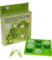 Tic Tac Toe Logic Game Frog Version