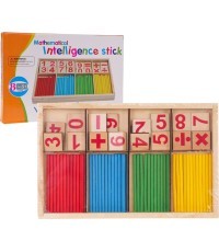 Medinis matematikos žaidimas su pagaliukais