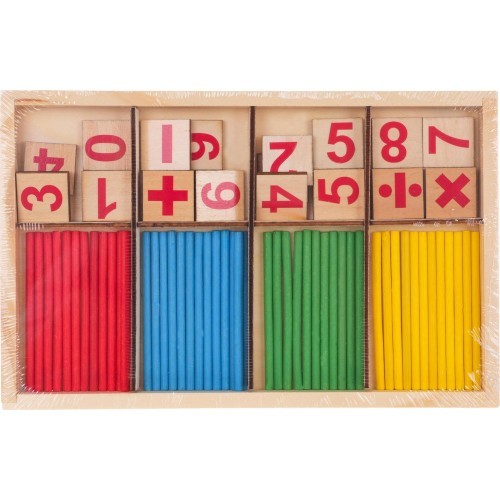 Wooden Sticks Math Game