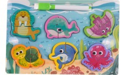 Wooden Board + Ocean Puzzle