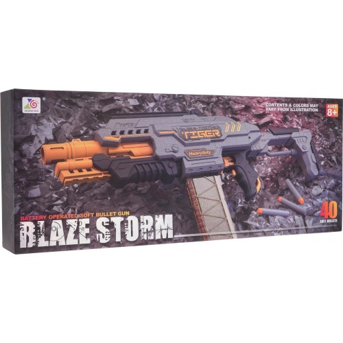 Винтовка Blaze Storm с пулями, серая