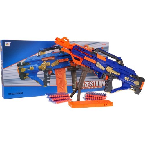 Винтовка с пулями MEGA Blaze Storm, синяя