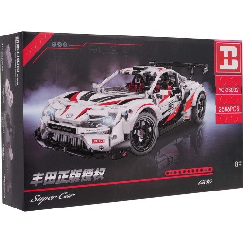 Конструктор суперавтомобиль GT86, белый