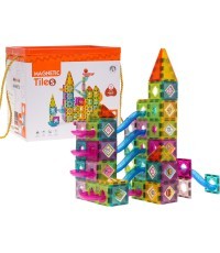 Magnetic Blocks Castle Track Ball 139 pcs.